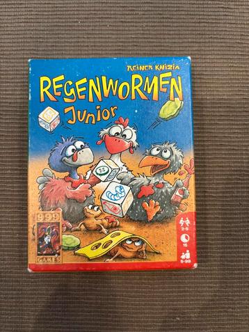 Regenwormen Junior - 999 Games spel netjes compleet! beschikbaar voor biedingen