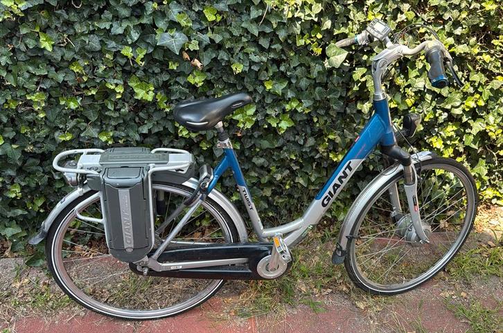 Giant Twist Hybrid– dubbele accu compleet (zonder oplader), Fietsen en Brommers, Elektrische fietsen, Zo goed als nieuw, Giant