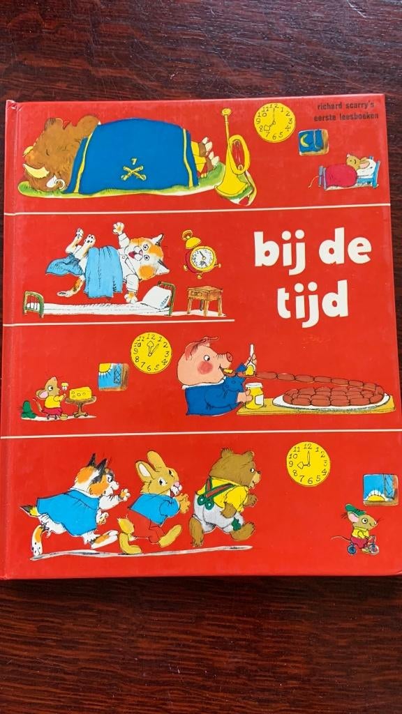 Bij de tijd - Richard Scarry’s eerste leesboek, Boeken, Ophalen of Verzenden, Fictie algemeen