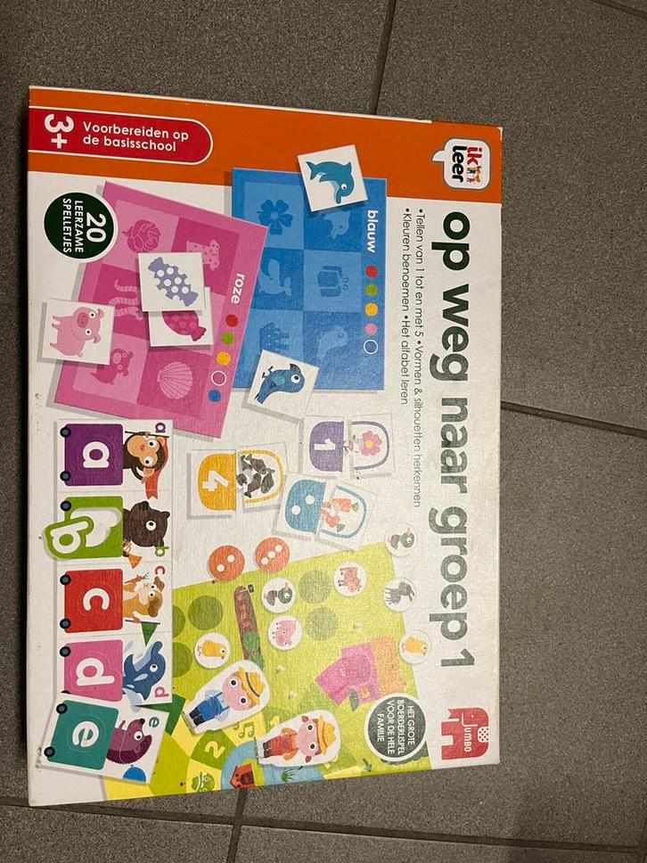 JUMBO Ik leer op weg naar groep 1, Kinderen en Baby's, Speelgoed | Educatief en Creatief, Zo goed als nieuw, Puzzelen, Taal en Lezen