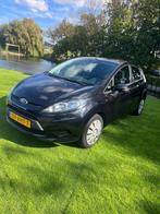 Ford Fiësta 1.25 44KW 5DR 2012 Zwart, Auto's, Voorwielaandrijving, Stof, 4 cilinders, Zwart