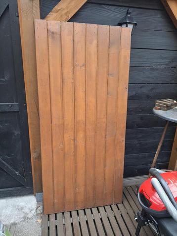 Houten Poortdeur - Tuinpoort beschikbaar voor biedingen