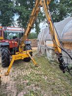 Houtkraan  graafmachine, Ophalen, Grondbewerking