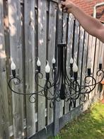 Mooie smeetijzeren lamp, Huis en Inrichting, Lampen | Kroonluchters, Ophalen, Zo goed als nieuw, Metaal
