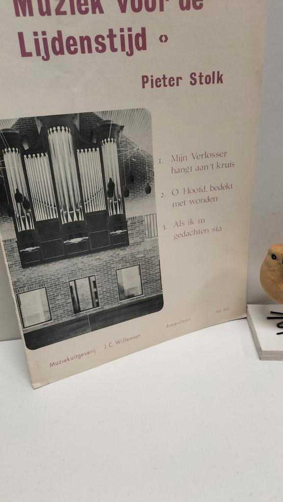 Stolk, Pieter; Muziek voor de Lijdenstijd (notenschrift), Muziek en Instrumenten, Bladmuziek, Gebruikt, Artiest of Componist, Religie en Gospel