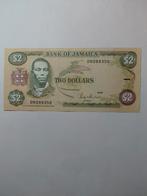 Jamaica 2 Dollar Biljet 1987, Ophalen of Verzenden, Midden-Amerika, Los biljet