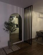 Roomdivider Walnut / scheidingswand, Ophalen, Gebruikt