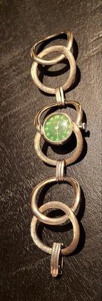 Vintage Festina Dameshorloge Zilver, Sieraden, Tassen en Uiterlijk, Horloges | Dames, Overige merken, Overige materialen, Gebruikt