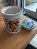 Blond Amsterdam limited edition voorraadpot, Porselein of Keramiek, Schaal, Rond, Ophalen of Verzenden