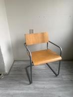 Bauhaus Stoel Chair wood steel, Grijs, Metaal, Gebruikt, Eén