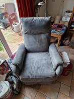 Jysk fauteuil ABILDSKOV elektrisch grijs, Huis en Inrichting, Fauteuils, Ophalen, Gebruikt, 125 tot 150 cm, Stof