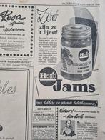 Advertentie Hero Jams (krant 1948), Ophalen of Verzenden, 1940 tot 1960, Knipsel(s)