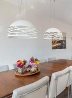 2 Lodes Kelly Dome Hanglampen - Wit - Nieuwprijs 1384!, Ophalen, Zo goed als nieuw, Metaal, Minder dan 50 cm