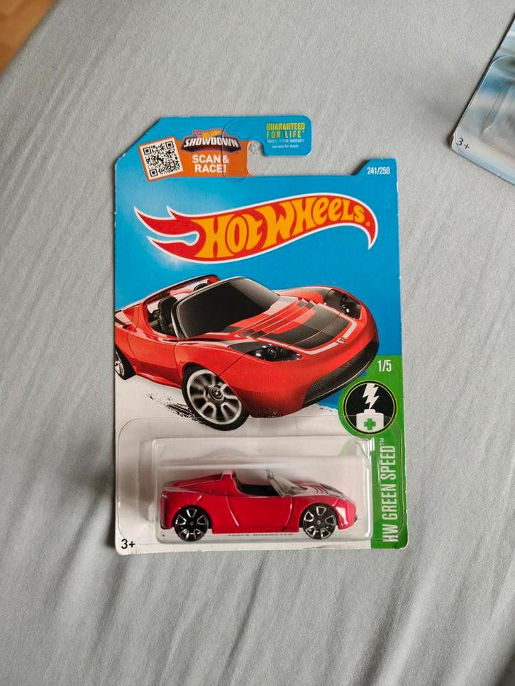 Hot wheels Tesla Roadster, Hobby en Vrije tijd, Modelauto's | Overige schalen, Nieuw, Auto, Ophalen of Verzenden