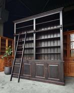 269cm hoge bibliotheekkast | Boekenkast met ladder  #2647, Niet ingevuld, 200 cm of meer, Niet ingevuld, Ophalen of Verzenden