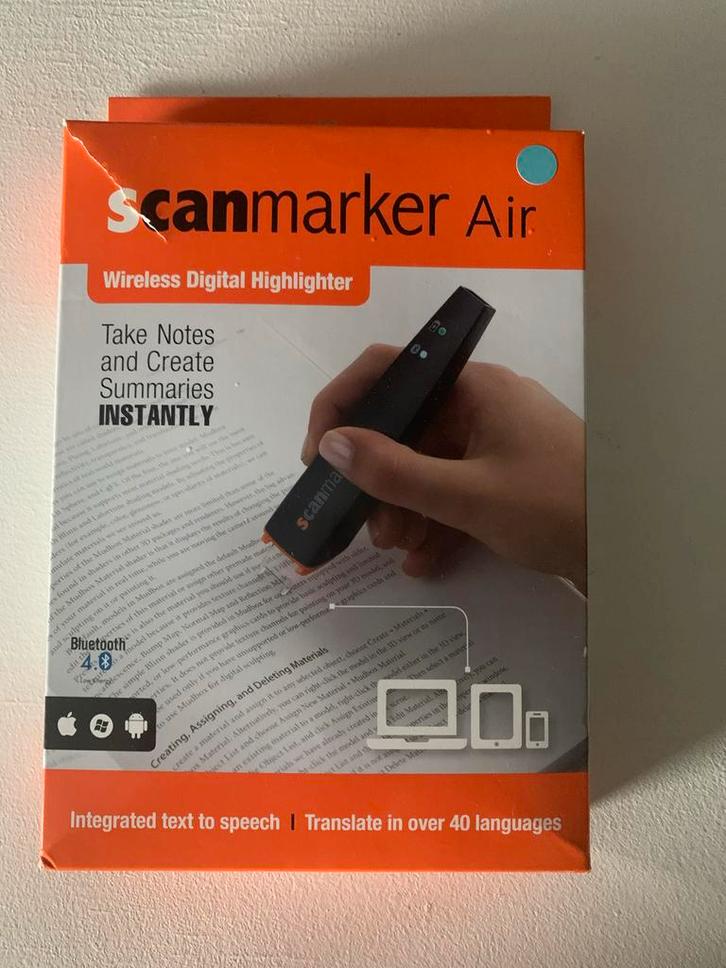 Scanmarker Air - Zo goed als nieuw!, Computers en Software, Scanners, Zo goed als nieuw, Mobiele scanner, MacOS, Ophalen of Verzenden