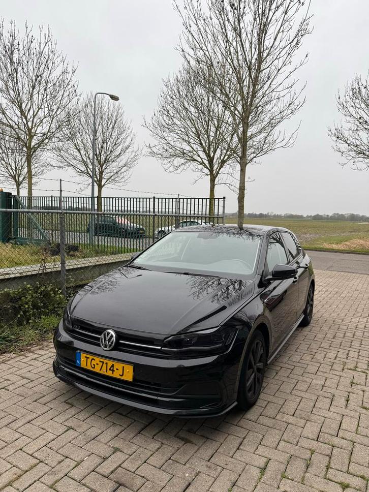 Volkswagen Polo 1.0 TSI 95PK 5D Bluemotion 7-DSG 2018 Zwart, Auto's, Volkswagen, Particulier, Polo, Benzine, C, Hatchback, Automaat