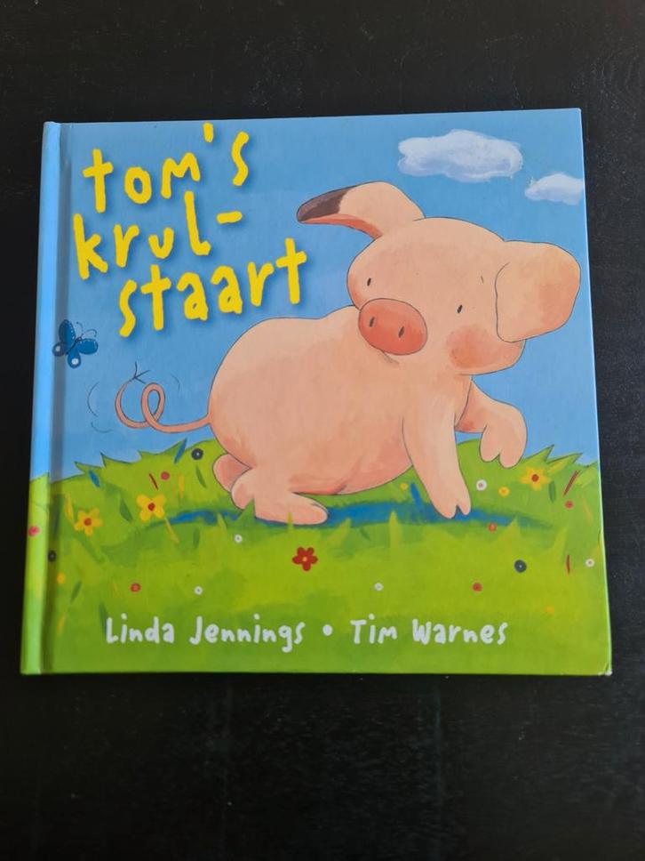 Tom's Krulstaart - Linda Jennings, Tim Warnes, Boeken, Kinderboeken | Baby's en Peuters, Zo goed als nieuw, Ophalen of Verzenden