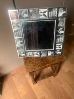 2 bijzondere fotolijsten, één met spiegel en een kubus, Ophalen, Zo goed als nieuw