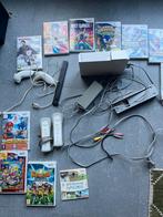 Nintendo Wii Compleet met Games en 2 Controllers, Ophalen of Verzenden, Gebruikt, Met 2 controllers, Met games
