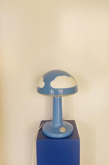 IKEA Skojig IKEA vintage blauwe paddenstoel wolkenlamp beschikbaar voor biedingen