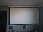 Optoma beamer scherm 92inch, Audio, Tv en Foto, Beamer-accessoires, Ophalen, Zo goed als nieuw
