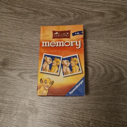 Lion king memory, Verzamelen, Disney, Gebruikt, Overige typen, Leeuwenkoning of Jungle Boek, Ophalen of Verzenden