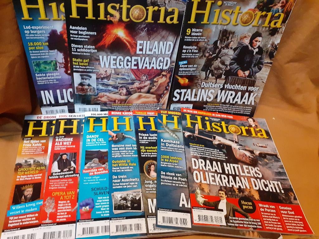 Historia jaargang 2023, Boeken, Tijdschriften en Kranten, Ophalen of Verzenden, Zo goed als nieuw, Wetenschap en Natuur