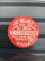 Sluitzegel Gouda zeeppoeder Dirk van Vliet, Verzenden, Na 1940, Gestempeld