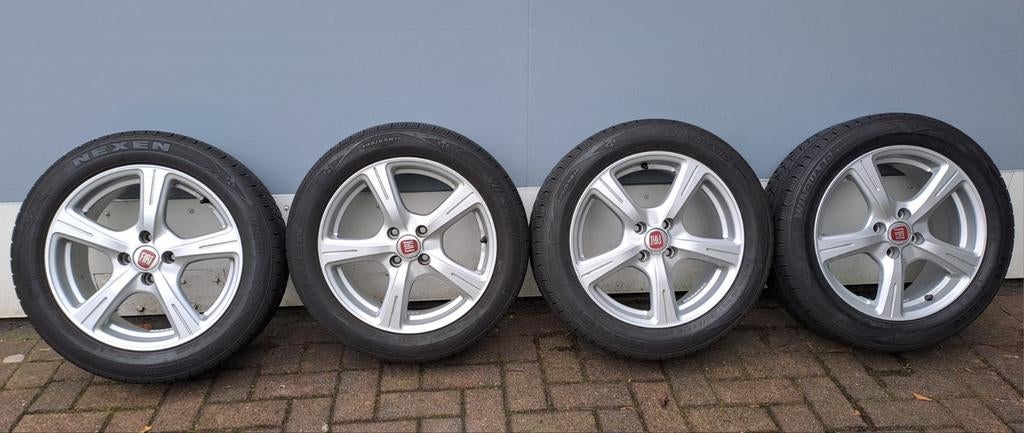 Winterbanden op velgen 195/55 R16, Ophalen