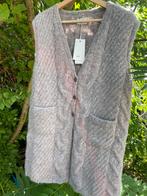 Prachtig lang mouwloos vest INTI baby-alpacawol mt M, Kleding | Dames, Maat 38/40 (M), Verzenden, Beige, Nieuw