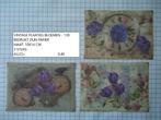 🟢vintage plaatjes bloemen 139 ( alleen verzenden, Ophalen, Nieuw, Papier of Karton, Overige merken