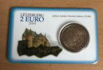 Schaarse coincard Luxemburg 2004 prive uitgifte, Ophalen of Verzenden, Luxemburg, 2 euro