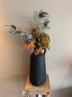 Boeket / droogbloemen met vaas, Huis en Inrichting, Ophalen of Verzenden, Zo goed als nieuw