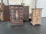 Indiase ladekast India kastje klein massief oosters kast, Huis en Inrichting, Kasten | Ladekasten, 5 laden of meer, India indiase boho