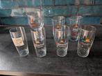 7 bierglazen fluitjes en kelk Dommelsch, Brand, Hertog Jan, Ophalen of Verzenden, Zo goed als nieuw, Bierglas