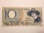 10 gulden bankbiljet 1943 PR, Postzegels en Munten, Bankbiljetten | Nederland, Ophalen of Verzenden