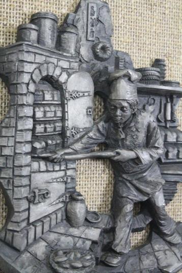 Bakker met oven - decoratie beschikbaar voor biedingen