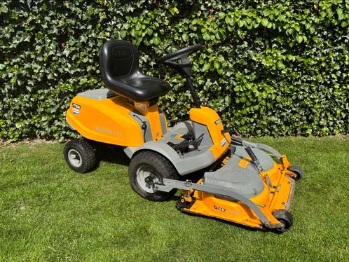 Zeer nette stiga villa 14 hst, Tuin en Terras, Zitmaaiers, Gebruikt, Minder dan 90 cm, Elektrische starter, Mulchfunctie, Ophalen