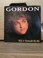 Gordon - Blijf je vannacht bij mij, 7 inch, Single, Ophalen of Verzenden, Zo goed als nieuw