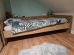 Steigerhouten bed 90x210, Ophalen, 90 cm, Eenpersoons, 210 cm