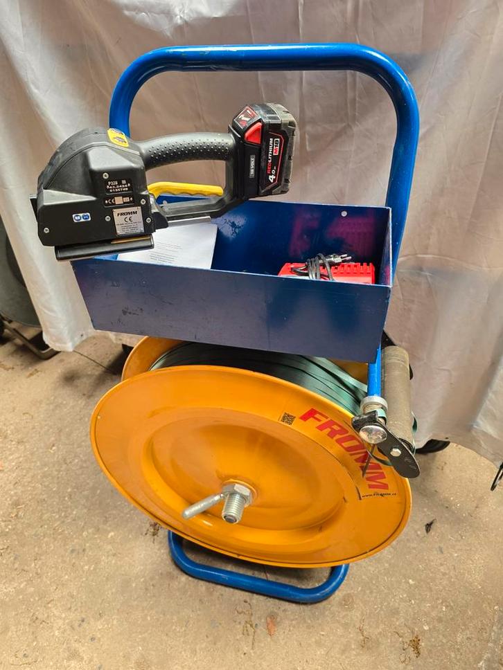 Fromm P328 16mm cyklop strapex zapak bundel set omsnoeren, Doe-het-zelf en Verbouw, Gereedschap | Overige machines, Zo goed als nieuw