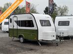 AC CARAVANS HERA 380 -GROEN -4 PERSOONS -NIEUW -ALKO -720KG, Caravans en Kamperen, Overige merken, Douche, Bedrijf, Treinzit