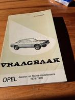 Opel ascona en manta vraagbaak, Ophalen of Verzenden