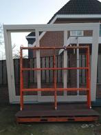 Nieuwe schuifpui, Ophalen, 225 cm of meer, Nieuw, Hout