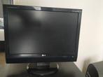 flatron wide monitor tv hd ready 20", HD Ready (720p), LG, Gebruikt, 50 Hz