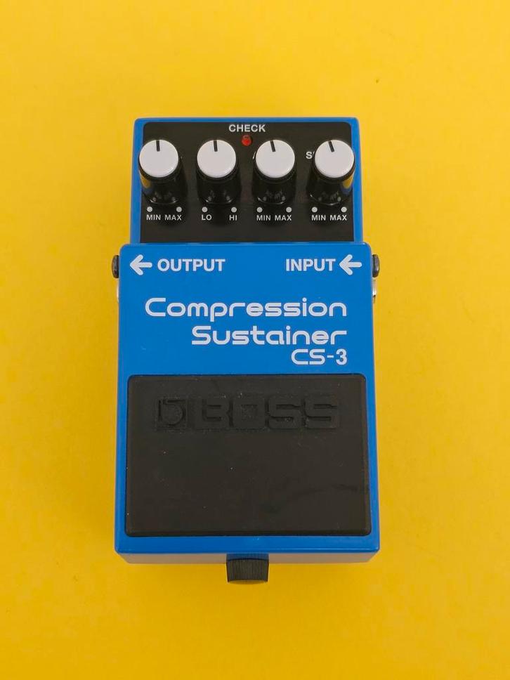 Boss CS-3 Compression Sustainer, Muziek en Instrumenten, Effecten, Gebruikt, Compressor, Ophalen of Verzenden
