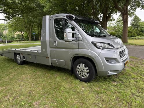 Peugeot Boxer 2.2 HDI 2022 Tijhof Oprijwagen BTW Voertuig, Auto's, Bestelauto's, Bedrijf, ABS, Airbags, Airconditioning, Bluetooth