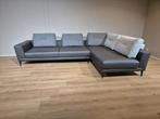 Montel Hampton Hoekbank - Grijs - Leder - Design - Elementen, Montel Hampton hoekbank, leolux, montis, rolf benz, design, jori