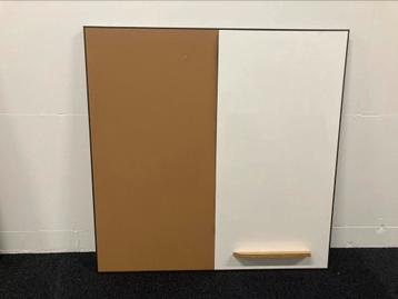 XL Industrieel prikbord / whiteboard / memobord 120x120 beschikbaar voor biedingen